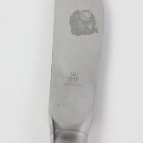 Lot of 2 WMF Flatware Helsinki Pattern Hollow Dinner Knife No Serration 8.75" 