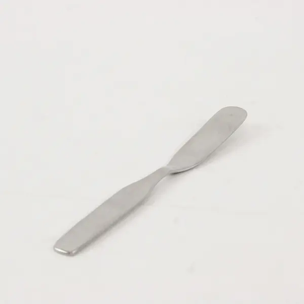 Lot of 2 WMF Form Stainless Steel 6 3/8" Flat Handle Butter Spreaders