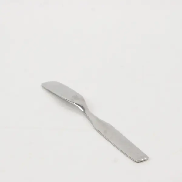 Lot of 2 WMF Form Stainless Steel 6 3/8" Flat Handle Butter Spreaders