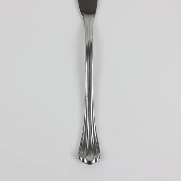 Lot of 2 Reed&Barton Estoril Stainless Steel Fluted Master Butter Knives 7 1/8"