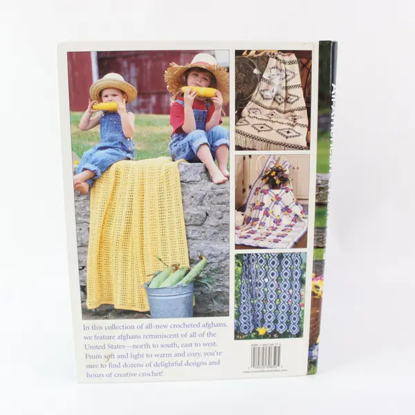 All-American Crochet Afghans Edited by Laura Scott 2001 Hardcover Acceptable