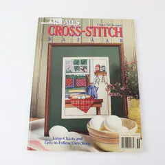 McCall's Cross-Stitch Bazaar Design Idea Series Vol 36 1989 Good