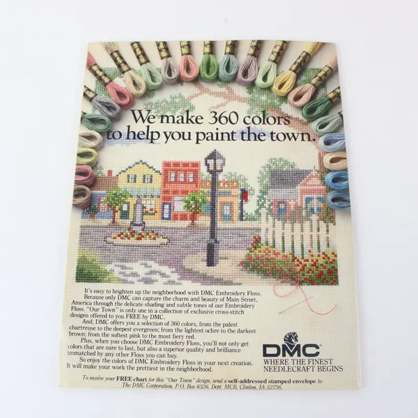McCall's Cross-Stitch Bazaar Design Idea Series Vol 36 1989 Good