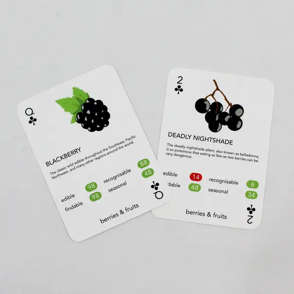Foragers Playing Cards Nature Foraging Card Set #GG132 