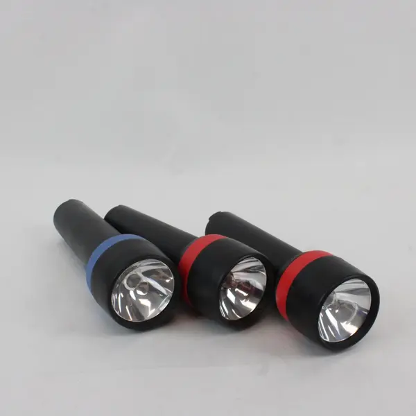 Lot of 3 Assorted Handheld Flashlights Camping Portable Used