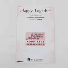 Happy Together Henry Leck Choral Series Vocal Score Booklet
