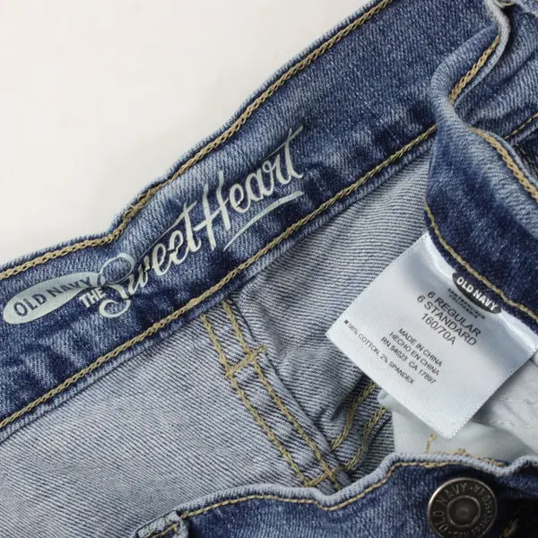 Old Navy Sweetheart Jeans Womens Size 6 Regular Pre-Owned
