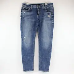 Silver Jeans Co Women's Boyfriend Jeans Size 31x29 Pre-Owned