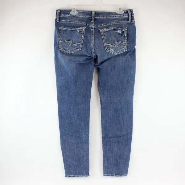 Silver Jeans Co Women's Boyfriend Jeans Size 31x29 Pre-Owned
