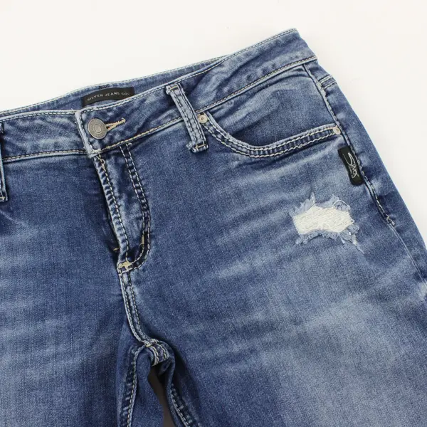 Silver Jeans Co Women's Boyfriend Jeans Size 31x29 Pre-Owned