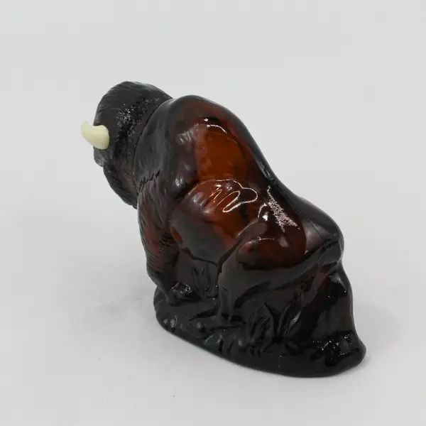 Avon American Buffalo Wild Country 3 FL OZ Empty After Shave Bottle
