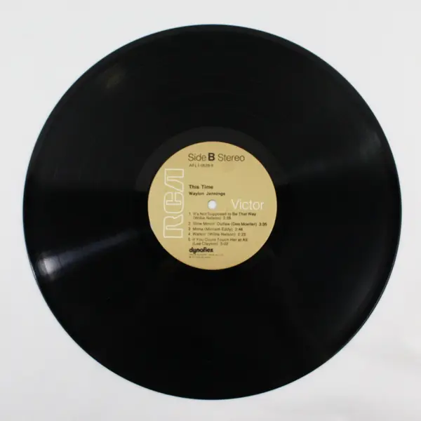 Waylon Jennings - This Time 12" Vinyl Record