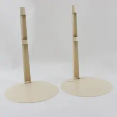 Tripar Beige Plate Display Easel Stands Set of 2
