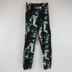 Youth Kid's Dark Gray/Multicolor Sweatpants, Polyester, Size 11-12Y