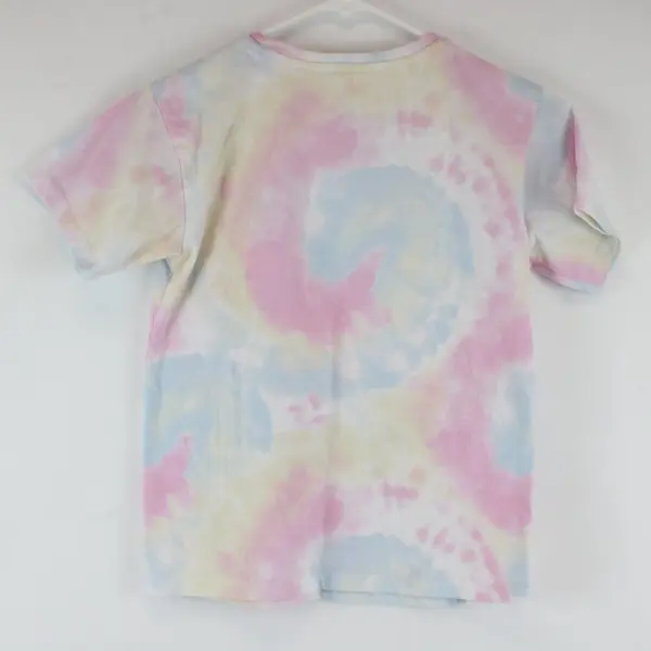 Girl's Hello Kitty and Friends Kids Pastel Tie Dye Graphic T-Shirt Size M (7/8)