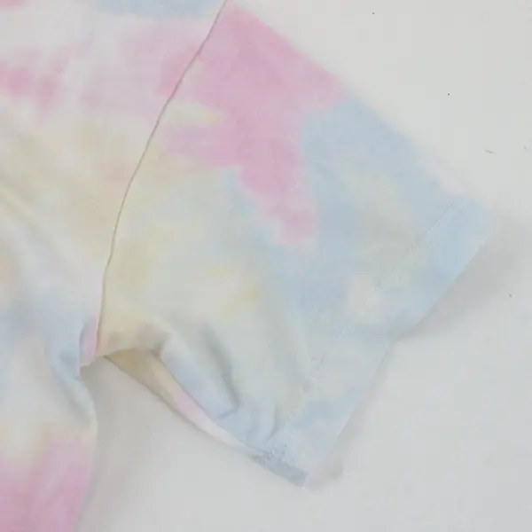 Girl's Hello Kitty and Friends Kids Pastel Tie Dye Graphic T-Shirt Size M (7/8)