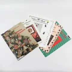 Vintage Lot of 6 Holiday Cross-Stitch Single Pattern Leaflets 1986 - 2004 Good