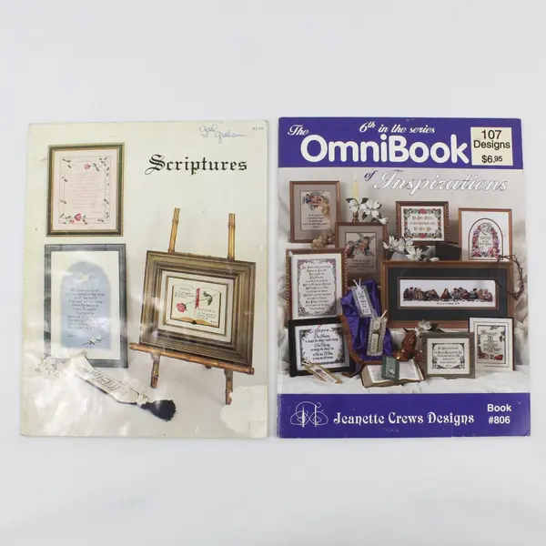 Lot 2 Olde Towne Designs Scriptures Jeanette Crews OmniBook Inspirations