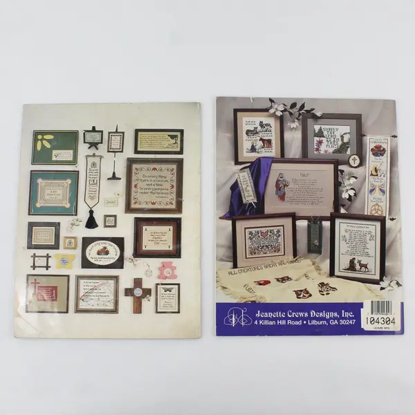 Lot 2 Olde Towne Designs Scriptures Jeanette Crews OmniBook Inspirations