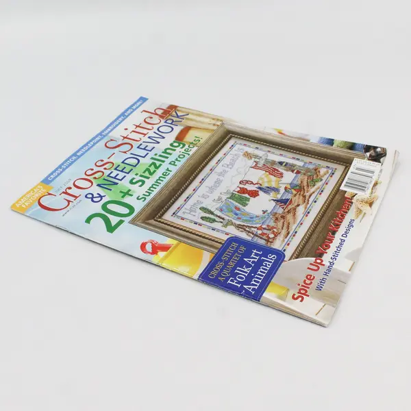 Cross-Stitch & Needlework Magazine July 2009 20 Plus Sizzling Summer Projects