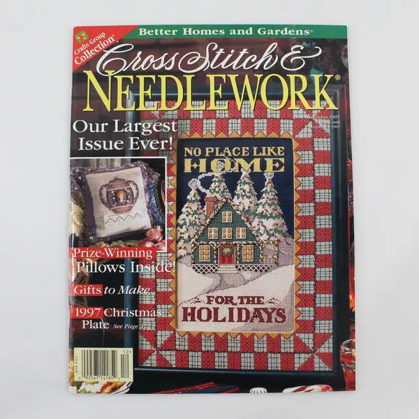 Vintage BHG Cross Stitch & Needlework Magazine December 1997 Largest Issue Ever