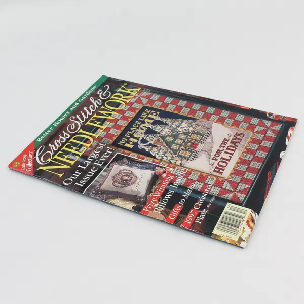 Vintage BHG Cross Stitch & Needlework Magazine December 1997 Largest Issue Ever