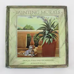 Painting Murals by Patricia Seligman Vintage 1988 Hardcover W/Dust Jacket 