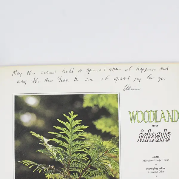 Vintage July 1972 Ideals Magazine Woodland Issue Vol 29 Issue 4 Good