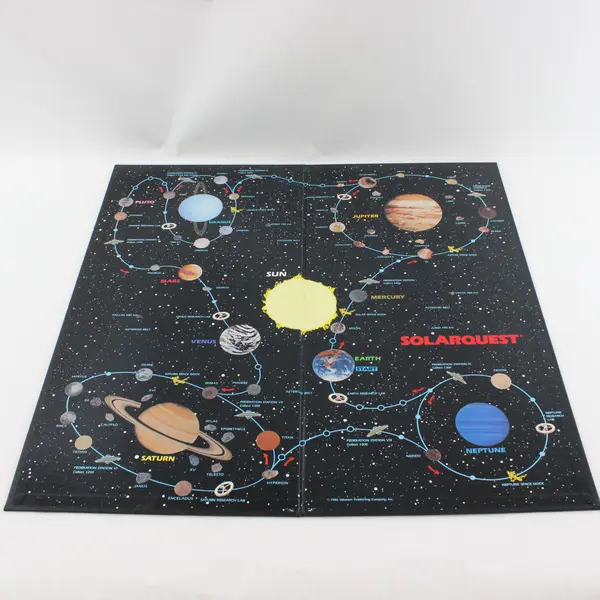 Solarquest 1986 Vintage Space-Age Real Estate Board Game 