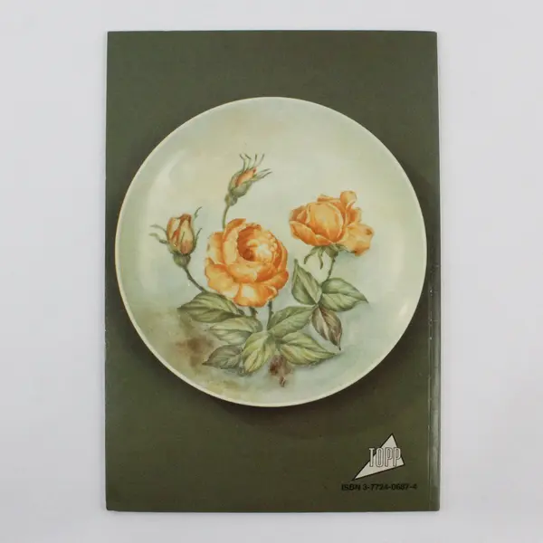 VTG Painting on Porcelain Rudolf Lumm First Edition 1984 Topp Paperback Good 