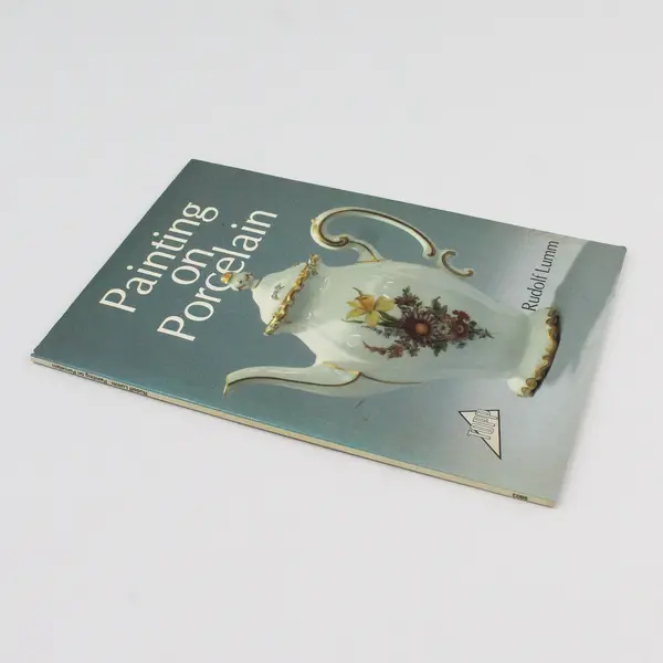 VTG Painting on Porcelain Rudolf Lumm First Edition 1984 Topp Paperback Good 