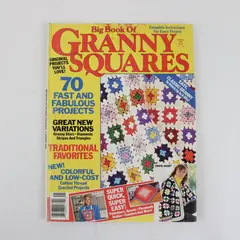 Vintage Big Book of Granny Squares Magazine Spring 1994 Vol 8 Issue 1