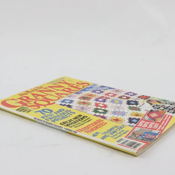 Vintage Big Book of Granny Squares Magazine Spring 1994 Vol 8 Issue 1