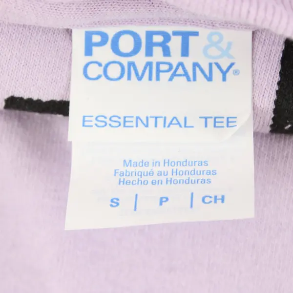 Port & Company Purple Passion Graphic Tee Mens Small