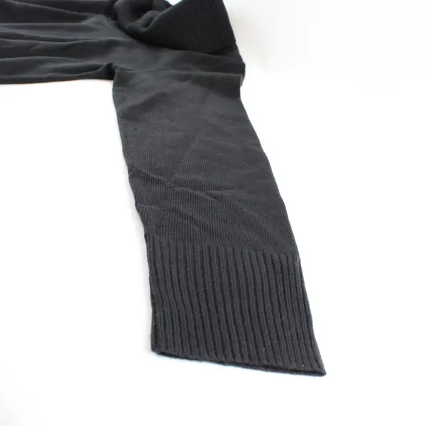 Roz & Ali Women's Black Cowl Neck Sweater Size M