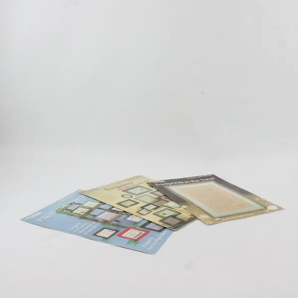 Lot of 3 Vintage Leisure Arts Cross-Stitch Leaflets by Anne Van Wagner Young 