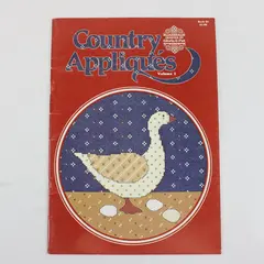 Designs by Gloria & Pat Vintage 1984 Country Appliques Patterns Volume 1 Good