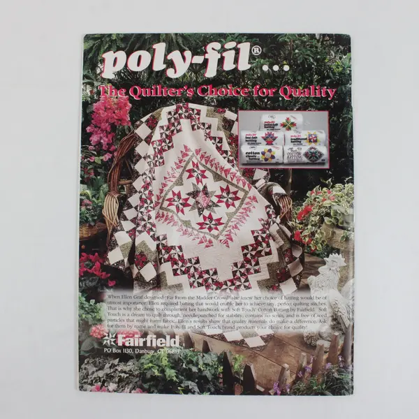 Vintage McCall's Quilting Magazine February 1998 12 Exclusive Projects Good