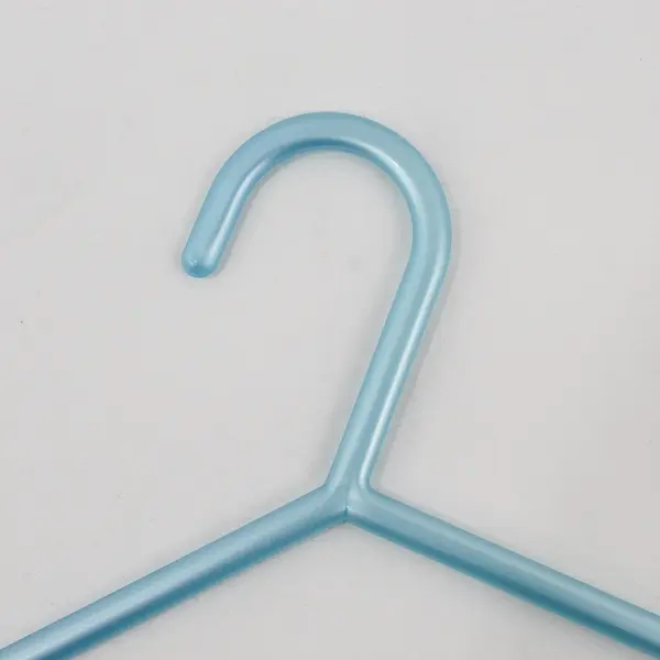 Lot of 10 Pastel Plastic Kids Clothes Hangers Pink Blue Green