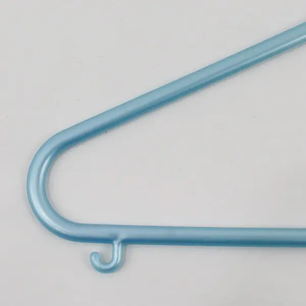 Lot of 10 Pastel Plastic Kids Clothes Hangers Pink Blue Green