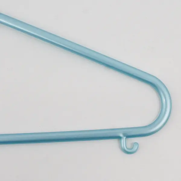 Lot of 10 Pastel Plastic Kids Clothes Hangers Pink Blue Green