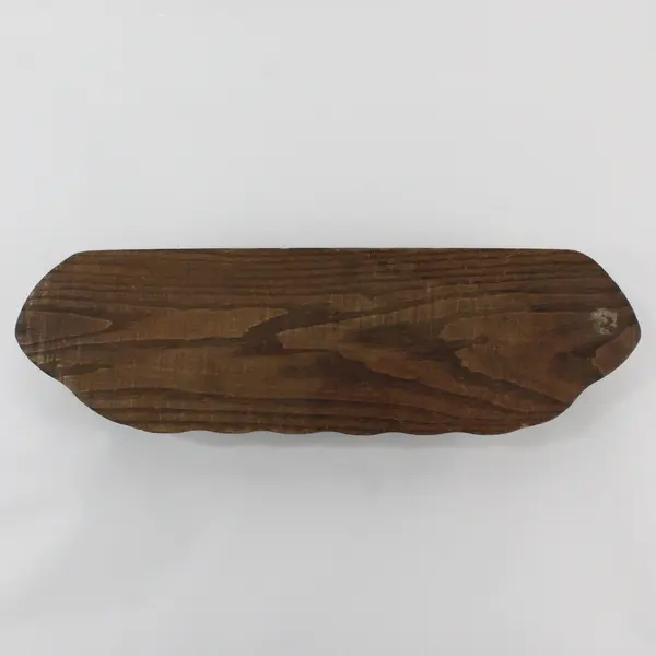 Antique Olive Wood Dresser Box 15in Decorative Storage Collectible FLAWED