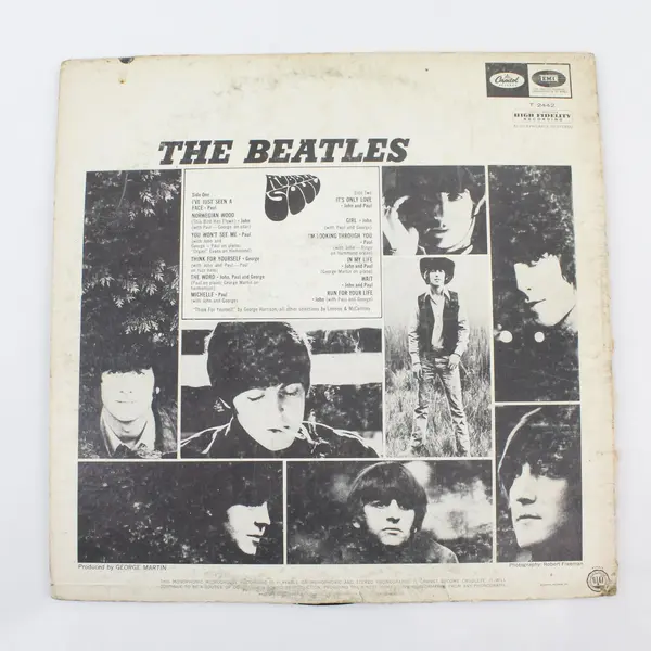 The Beatles Rubber Soul 12" Vinyl LP Record Capitol T-2442