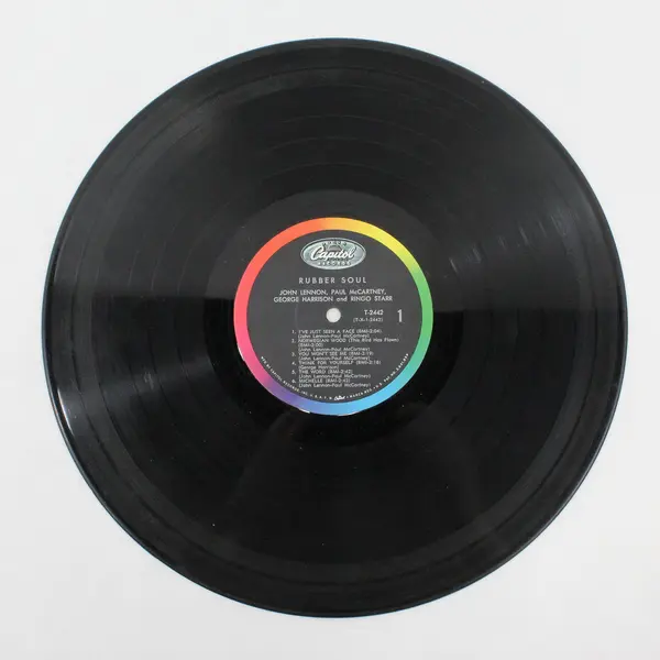 The Beatles Rubber Soul 12" Vinyl LP Record Capitol T-2442