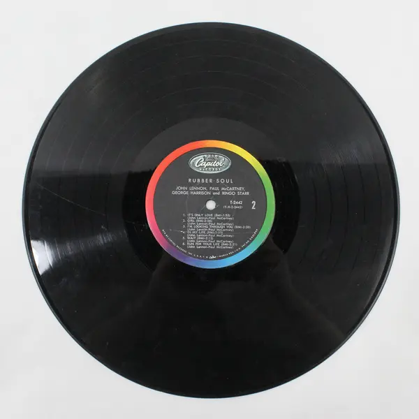 The Beatles Rubber Soul 12" Vinyl LP Record Capitol T-2442