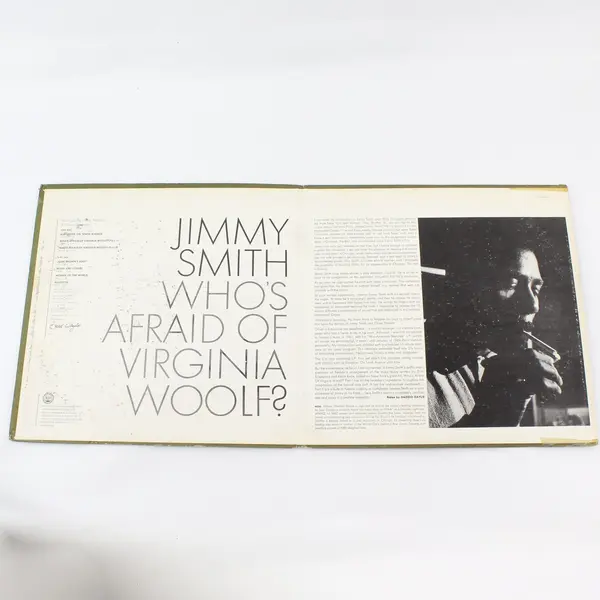 Jimmy Smith - Who's Afraid Of Virginia Woolf? 12" Vinyl LP