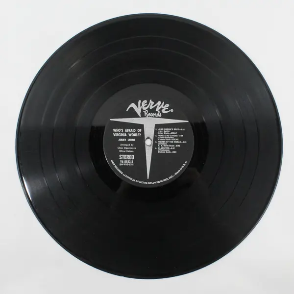 Jimmy Smith - Who's Afraid Of Virginia Woolf? 12" Vinyl LP