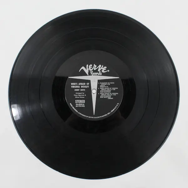 Jimmy Smith - Who's Afraid Of Virginia Woolf? 12" Vinyl LP