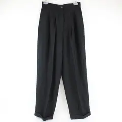 Women's Size 8 Black Pleated Wide-Leg Trouser Pants