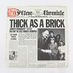 Jethro Tull Thick As A Brick 12" Vinyl Record 